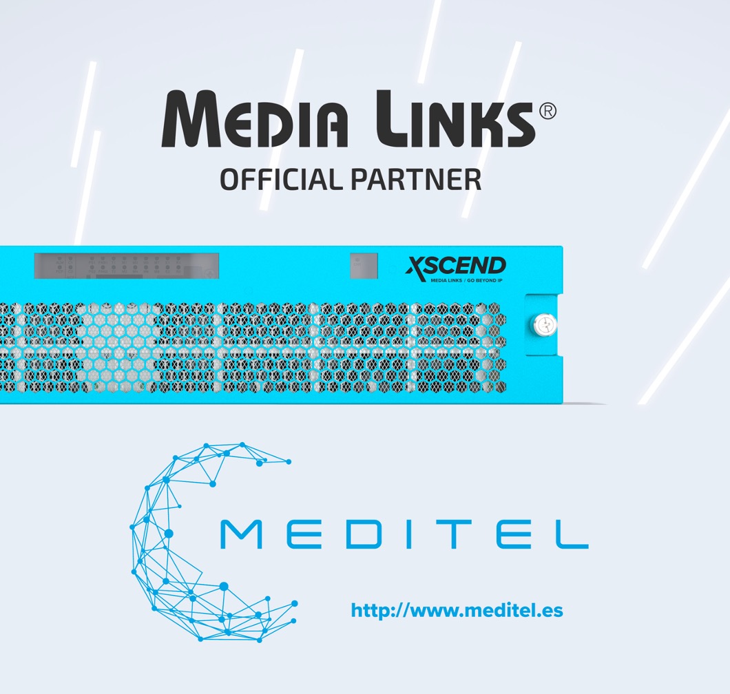 スペインにおける販売パートナーとしてBroadcast Meditel社とパートナー契約を締結