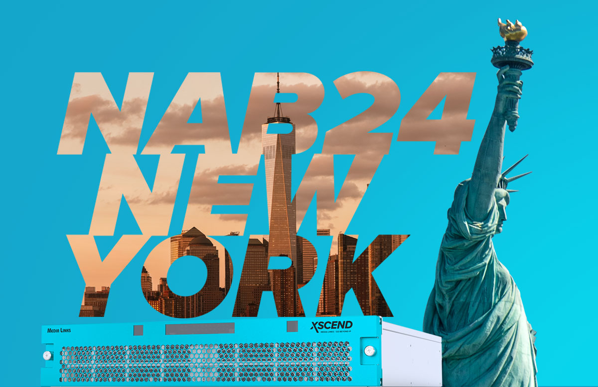 NAB show New York 2024に“Anything, Anywhere IP Solutions”をテーマに出展